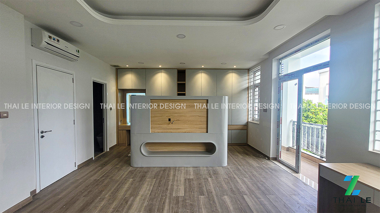 Thi công nội thất nhà phố KDC An Thiên Lý Thủ Đức - 340m2